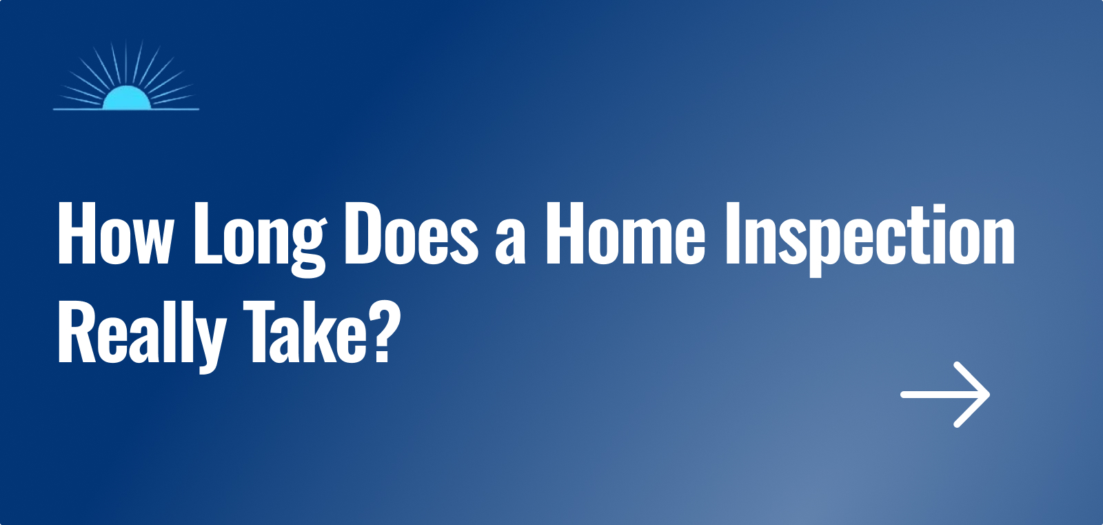 home inspection timeline