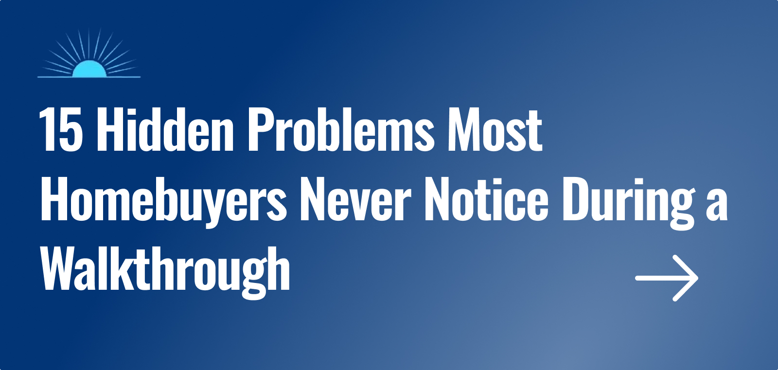 problems homebuyers do not notice